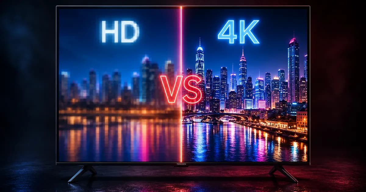 IPTV 4K ou HD : quelle différence et laquelle choisir ?