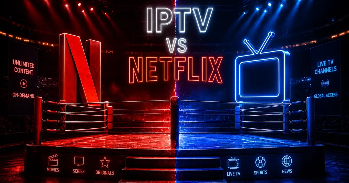 IPTV vs Netflix : quelles différences ?