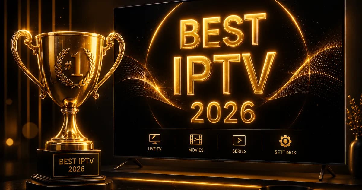 Meilleur abonnement IPTV : comparatif et critères de choix