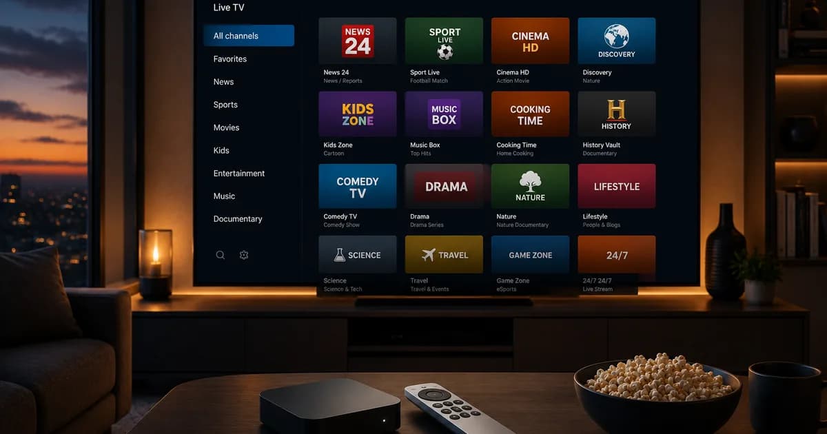 Installer l’IPTV sur Apple TV