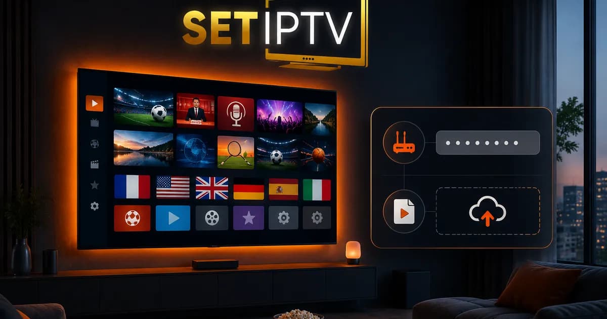 Installer Set IPTV sur Smart TV Samsung ou LG